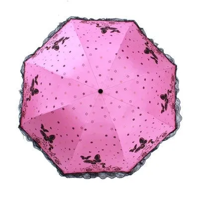 Lace Princess Dual-Use Folding Umbrella