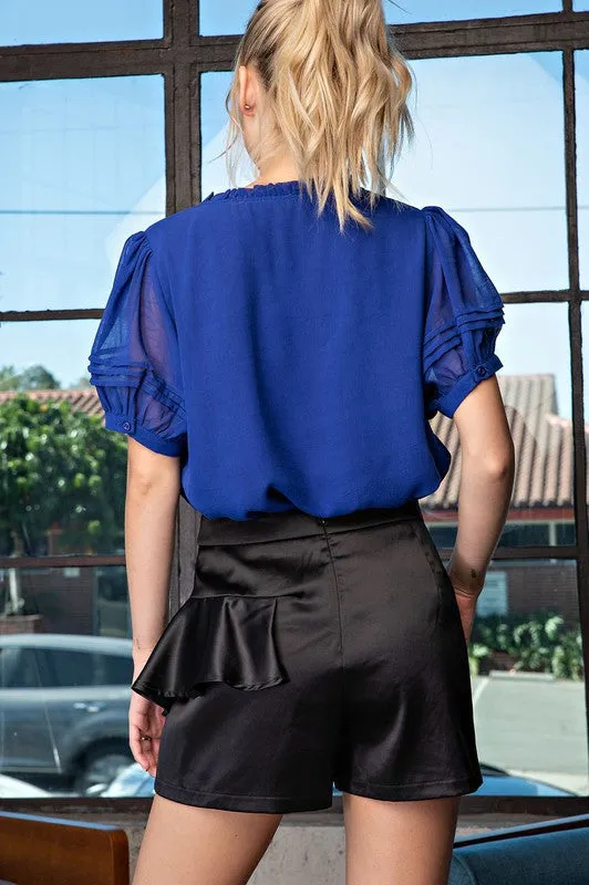 Lightweight Satin Skort
