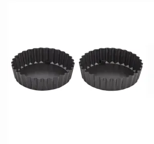 Master Pro N/S Individual Tart Tins S2 12.5x3.5cm