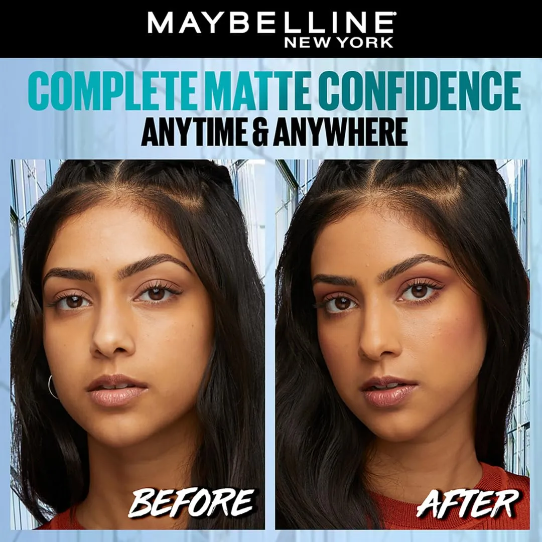 Maybelline New York Compact Powder, With SPF to Protect Skin from Sun, Absorbs Oil, Fit Me, 310 Sun Beige, 6g