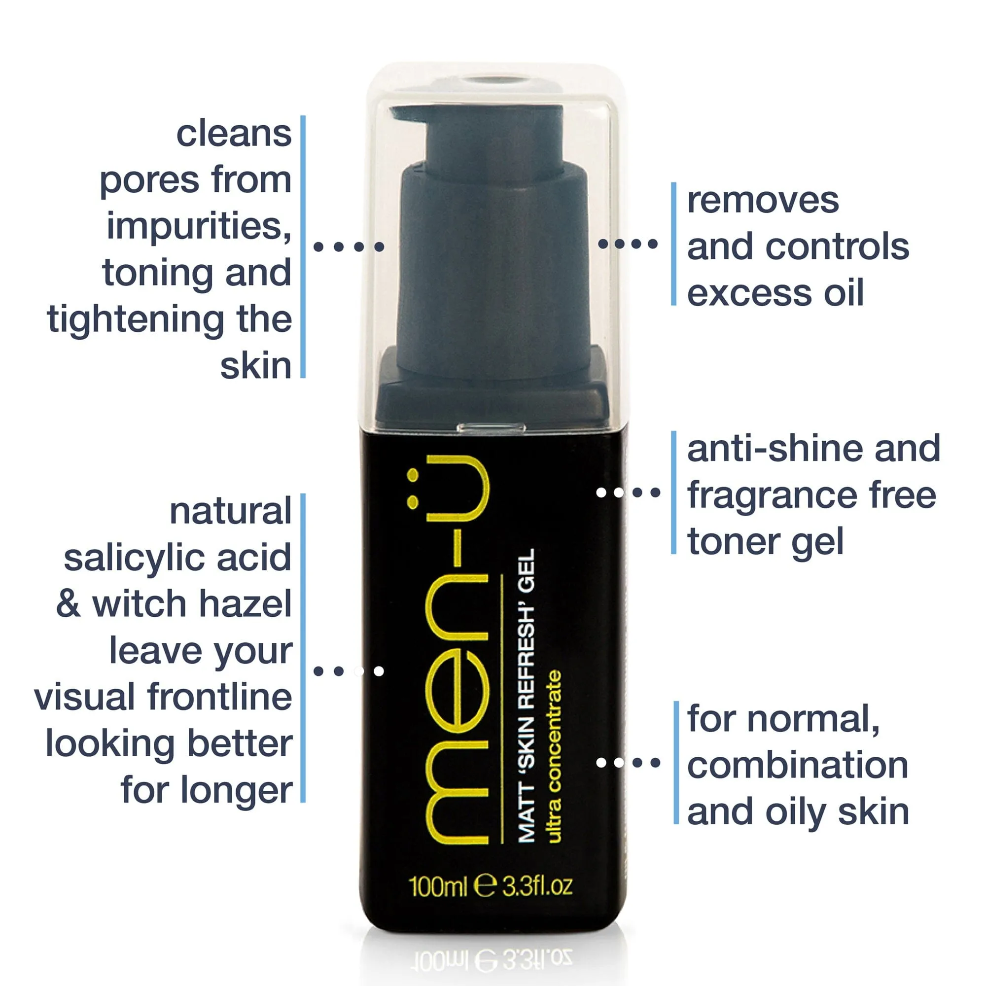 men-ü Matt "Skin Refresh" Gel