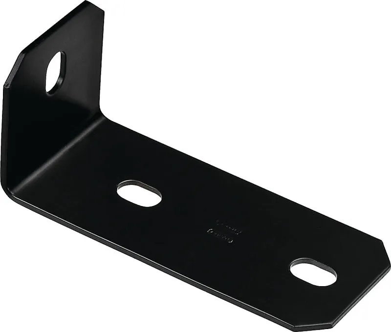 National Hardware 1155BC Series N351-498 Corner Brace, 6.8 in L, 3 in W, 3 in H, Steel, Powder-Coated, 1/BX :EA: QUANTITY: 1