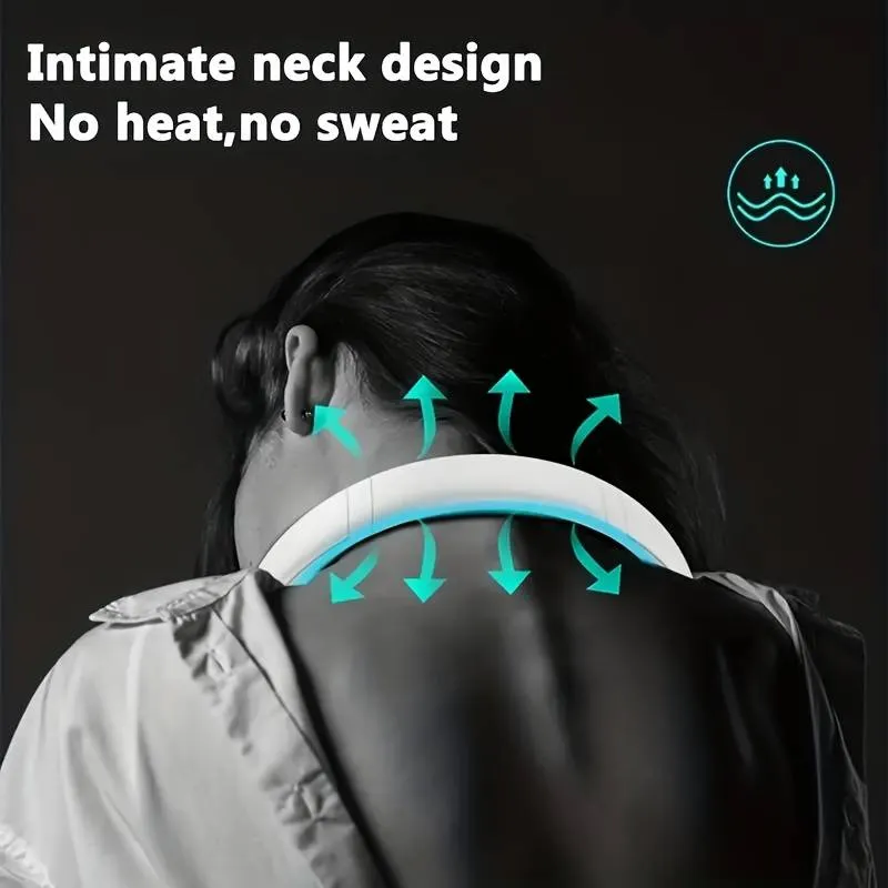 Neck Hanging Fan Air Cooler Rechargeable