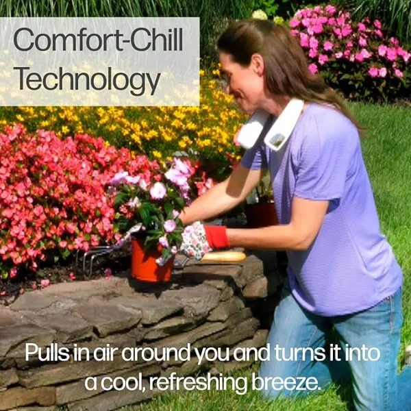 Neck Hanging Fan Air Cooler Rechargeable