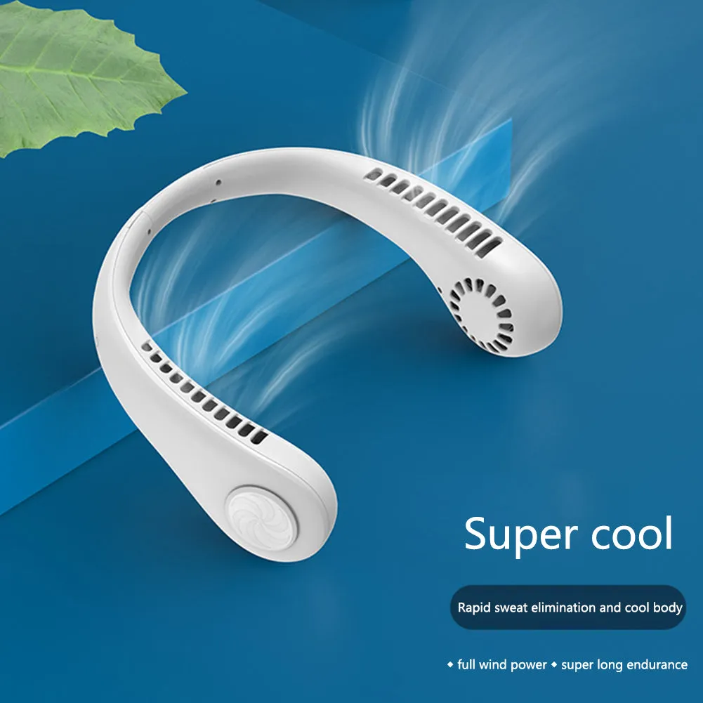 Portable Cooling Neck Fan USB / Rechargeable