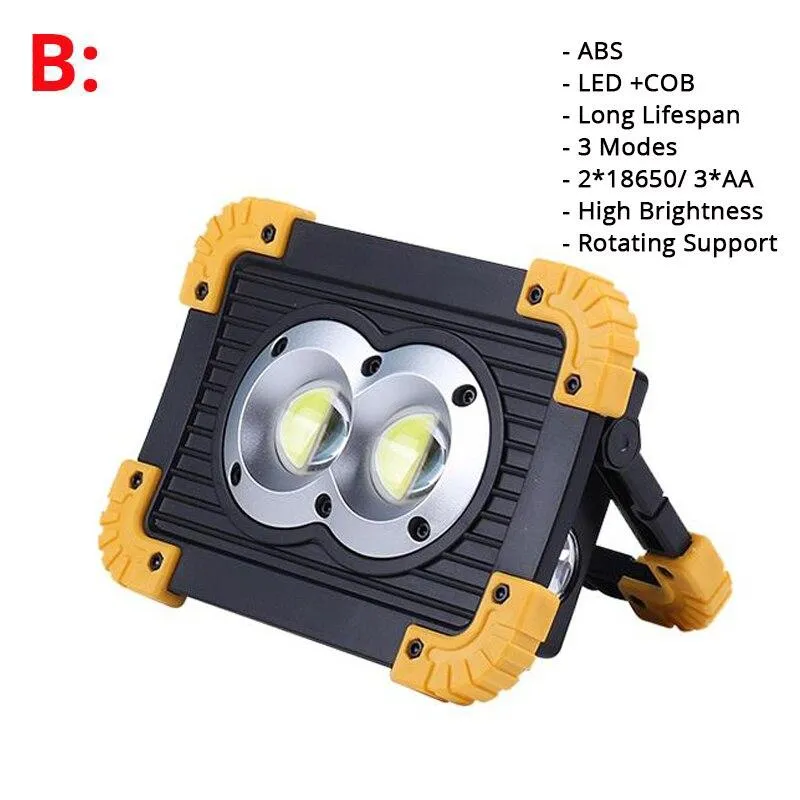 Portable LED Rechargeable Work Light