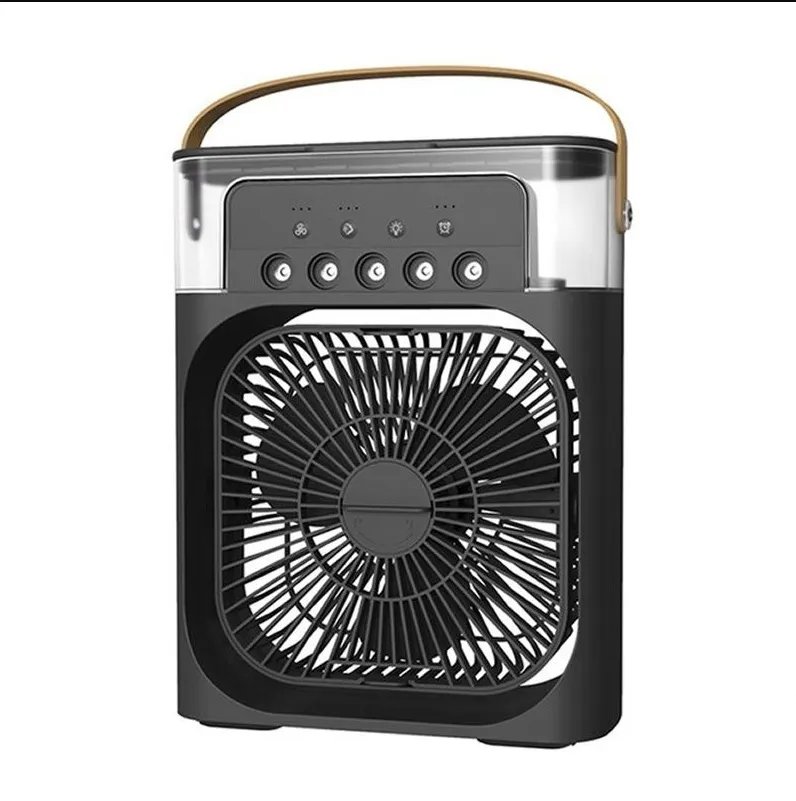 Portable Lightweight Air Cooler Fan E10-1-4 Black