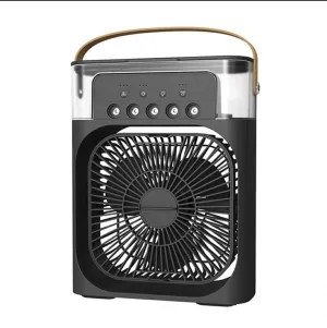 Portable Lightweight Air Cooler Fan E10-1-4 Black