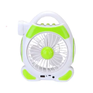 Rechargable Emergency Fan With Light F51-8-1387