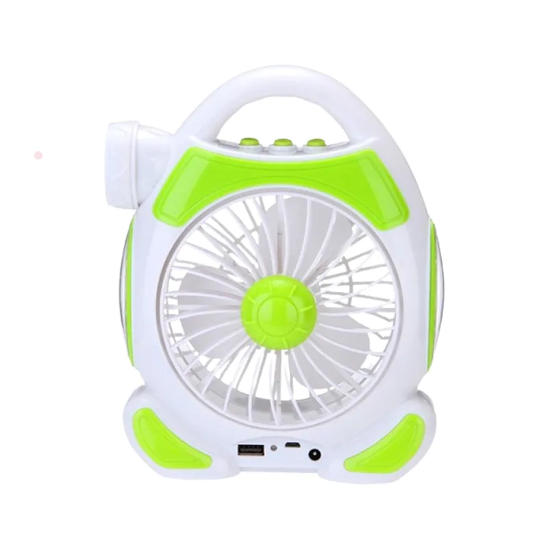 Rechargable Emergency Fan With Light F51-8-1387