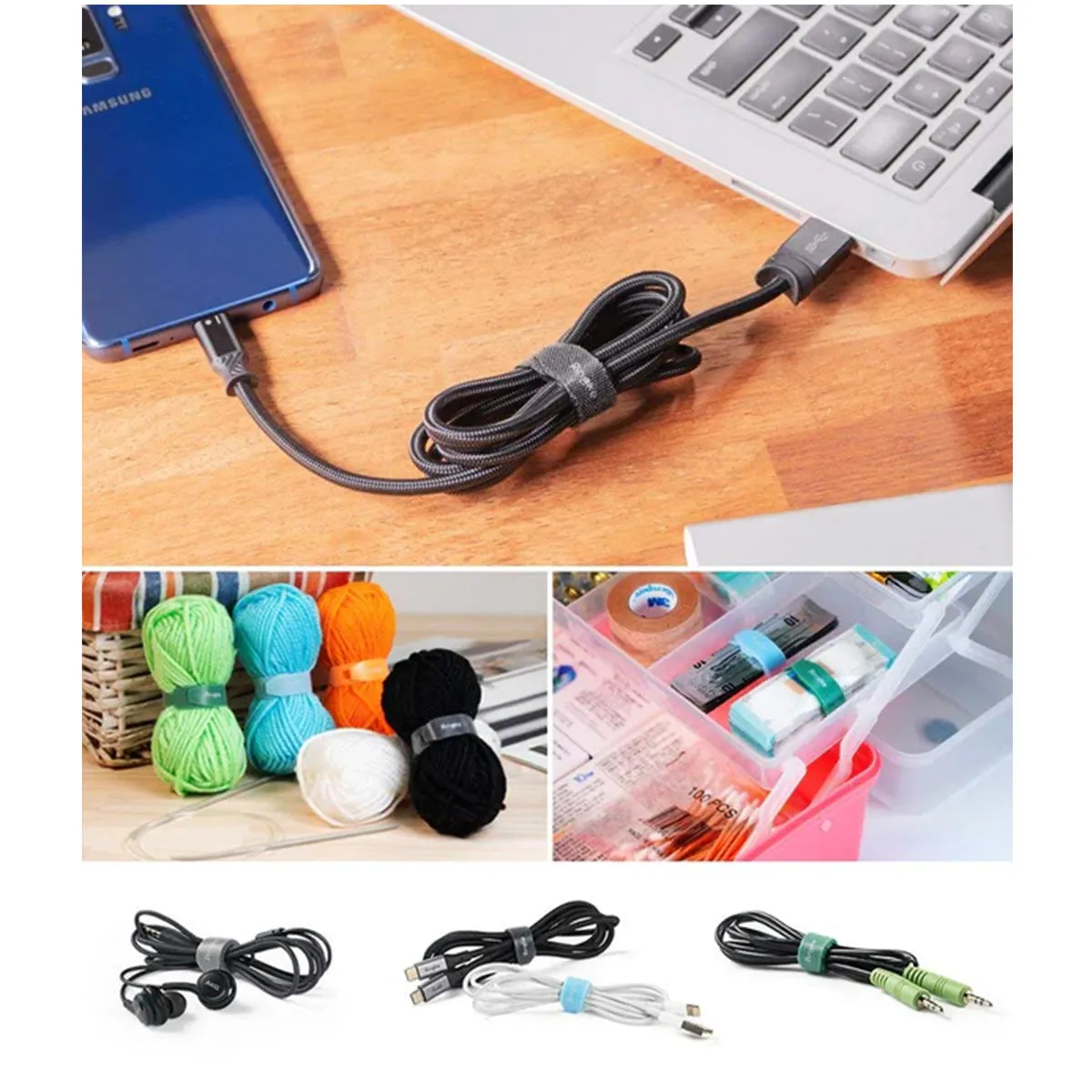 Ringke Magic Cable Tie Bundle (30pcs)