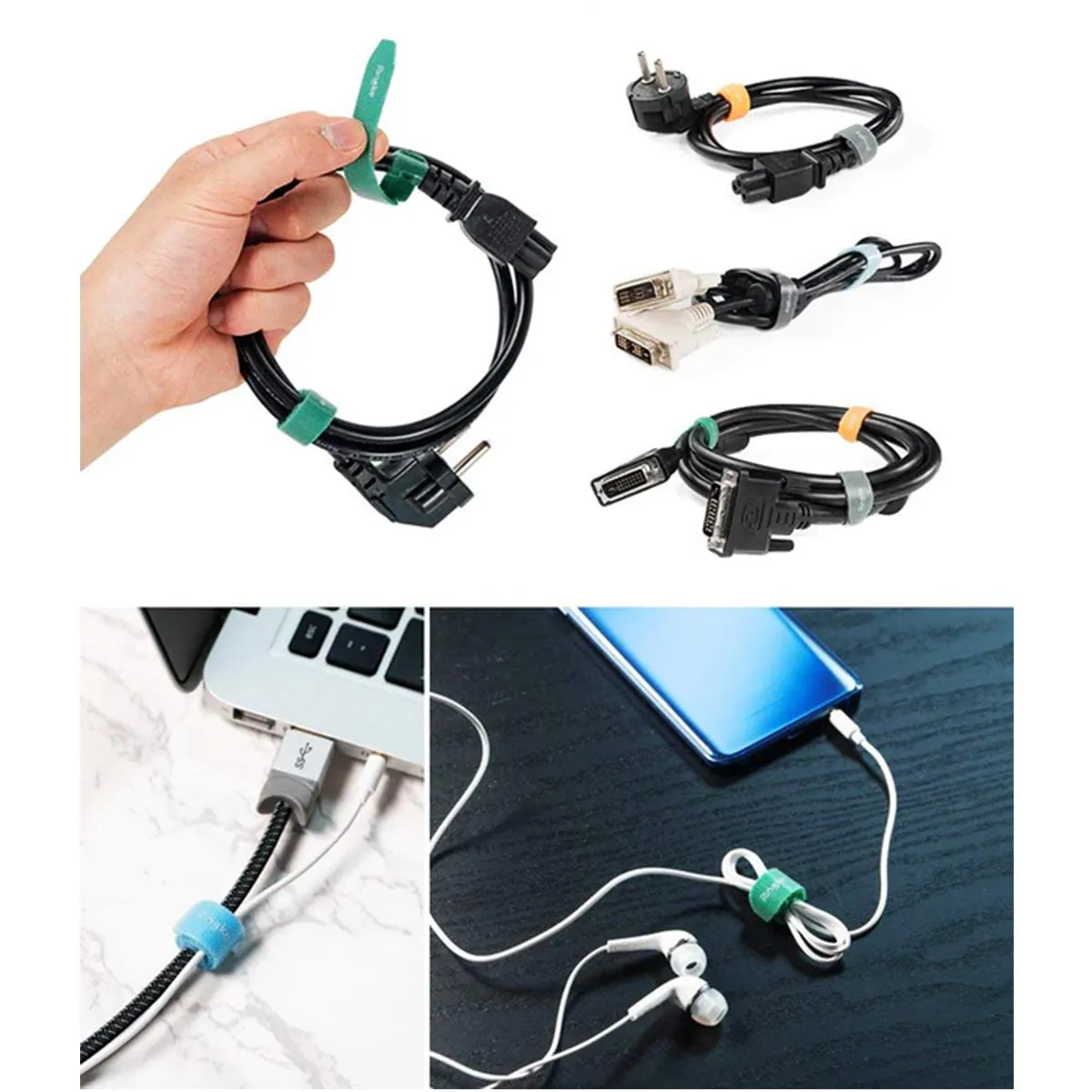 Ringke Magic Cable Tie Bundle (30pcs)