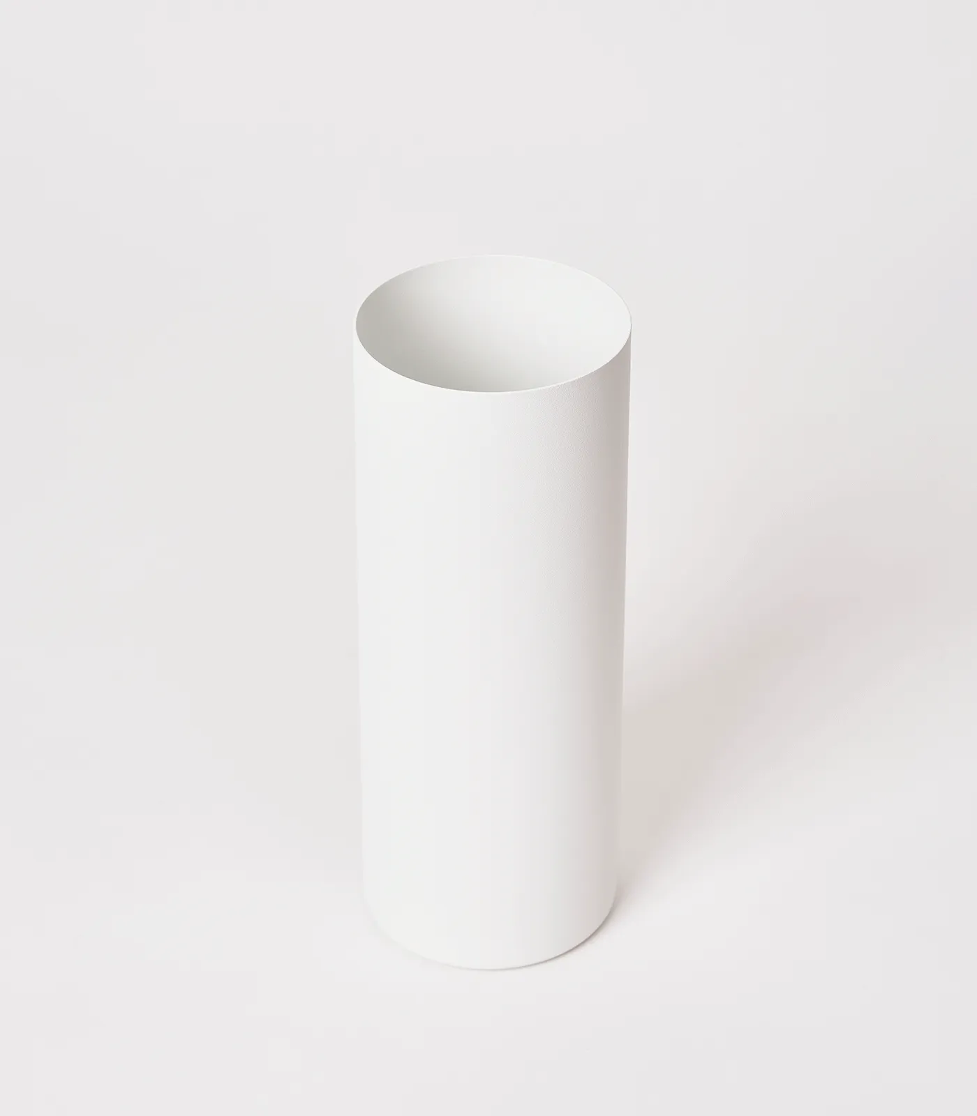 Round Tissue Case - Steel   Wood