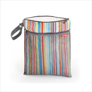 Skip Hop Grab & Go Wet/Dry Bags in Metro Stripes
