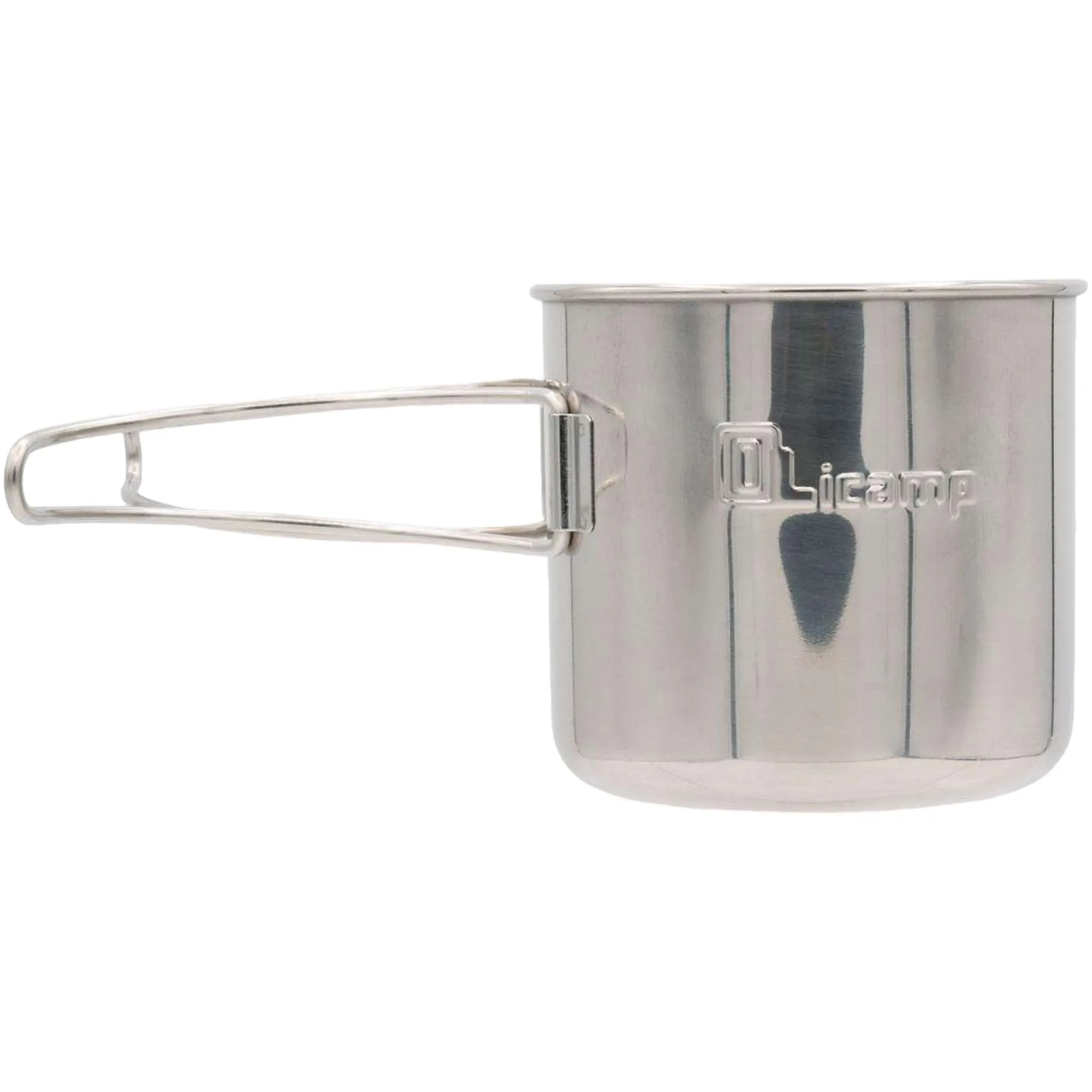 Space Saver Stainless Steel Cup – Compact, Durable Outdoor Cooking Mug