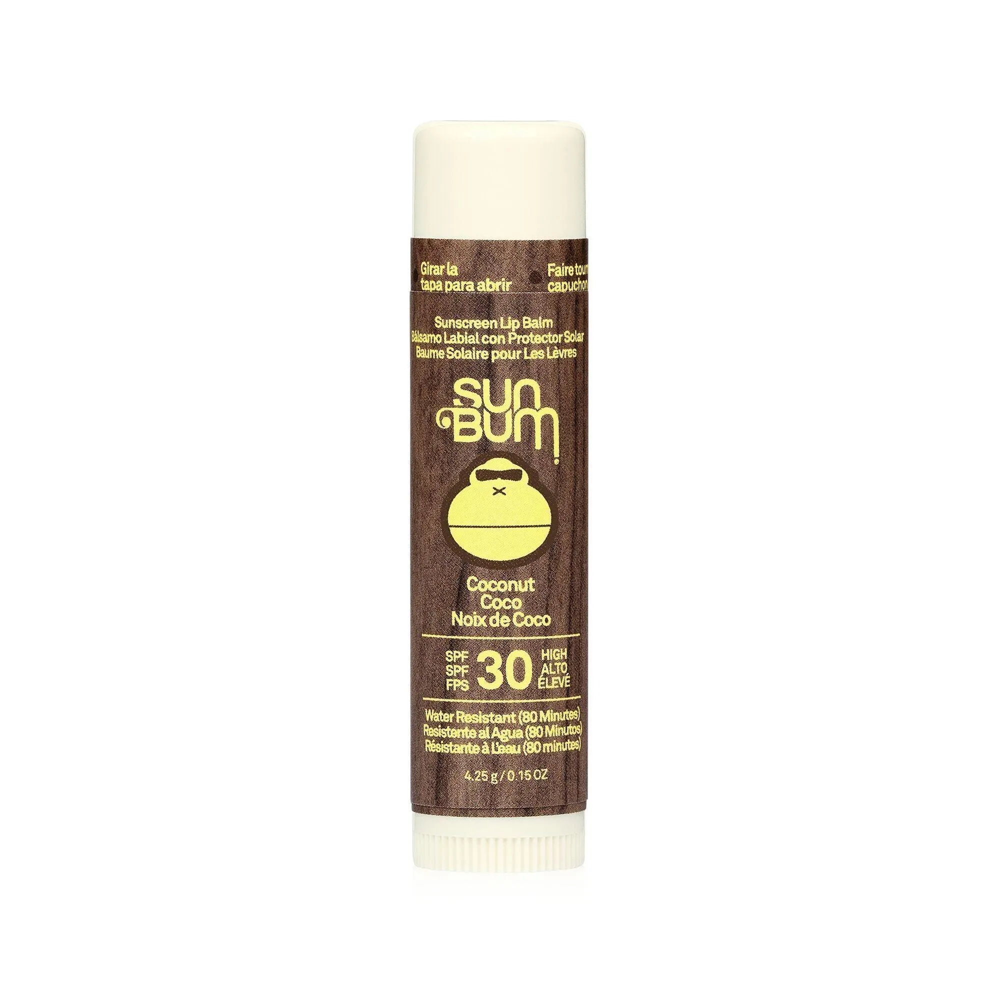 Sun Bum Original SPF30 Sunscreen Lip Balm Sun Protection Coconut