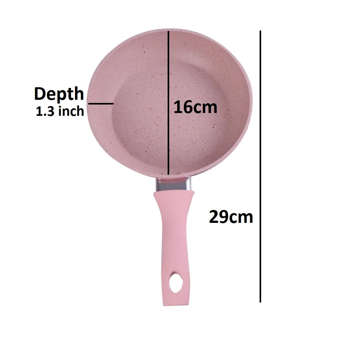 Synmore Non Stick Marble Coating Frying Pan 16cm