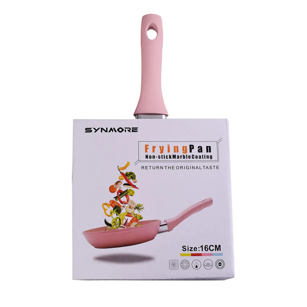 Synmore Non Stick Marble Coating Frying Pan 16cm