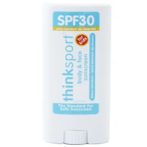THINKSPORT - Kids Safe Sunscreen Stick SPF 30  (0.64oz / 18.4g)