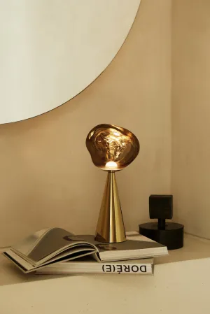 Tom Dixon Melt Portable Rechargeable Table Lamp Gold