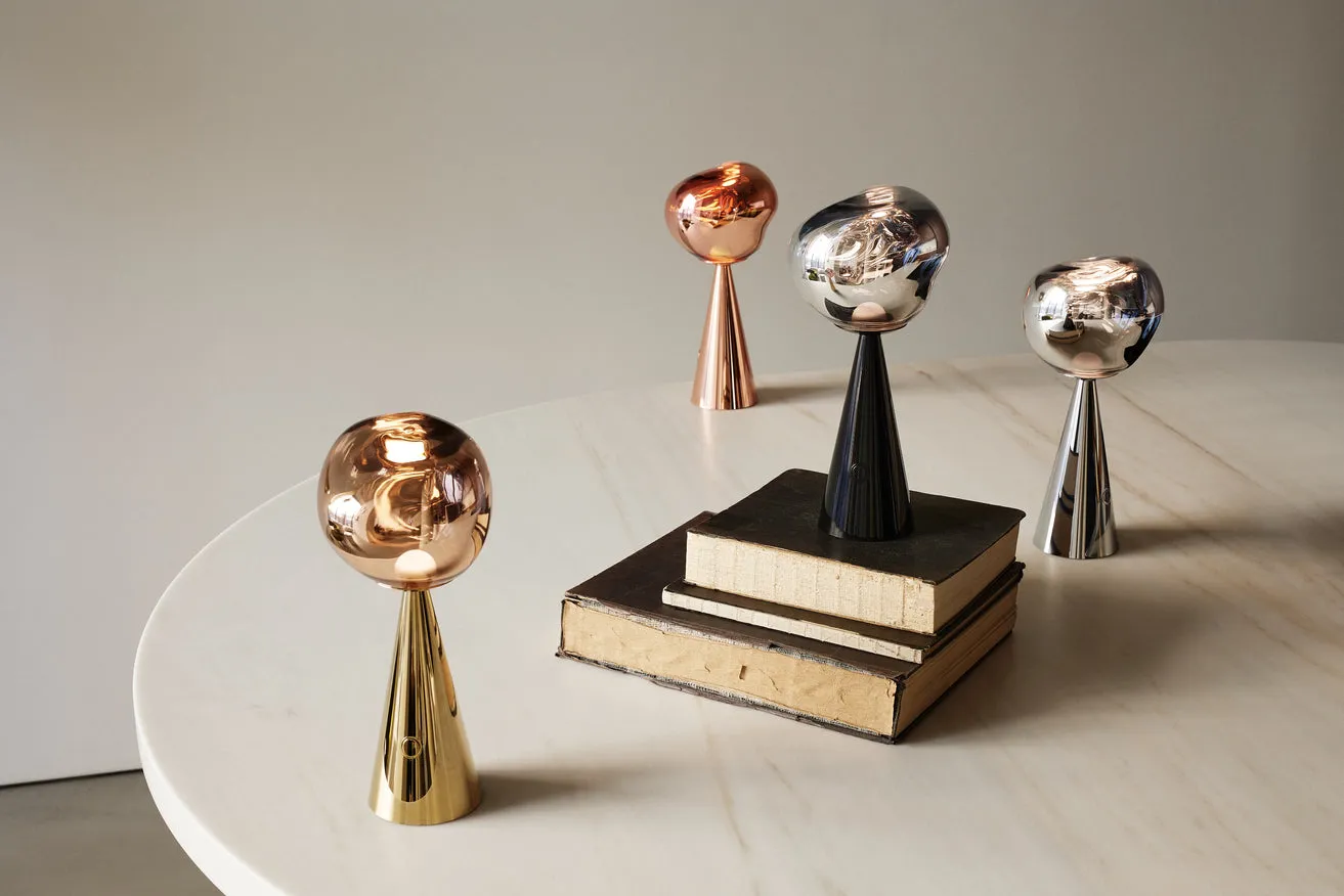Tom Dixon Melt Portable Rechargeable Table Lamp Gold