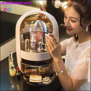 Transparent Cosmetic Organizer Creative Makeup Storage Box