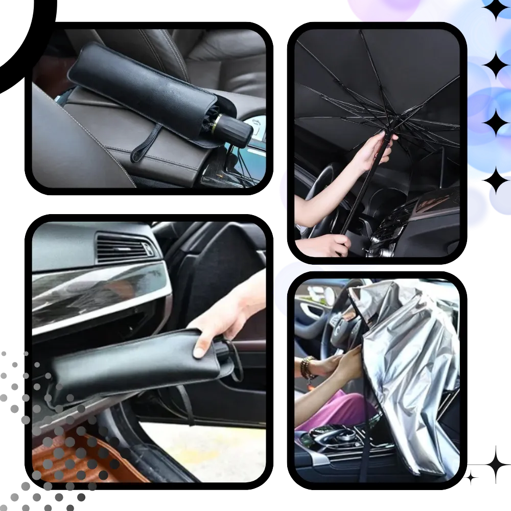 UV Protection Car Windshield Umbrella
