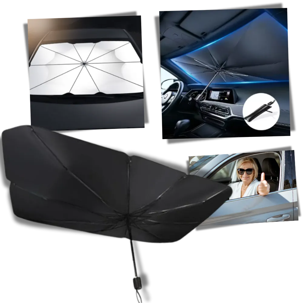 UV Protection Car Windshield Umbrella