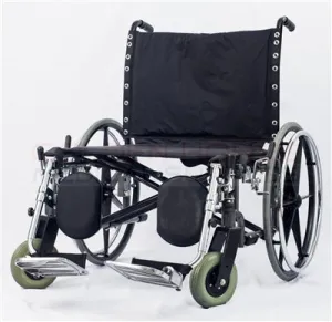 WCDE2811P 28" Deluxe Obese Wheelchair
